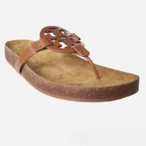 Tory Burch Miller Cloud Calf Leather/Cork Sandals